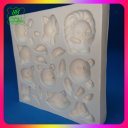 Ver imagem 2 de Molde silicone Bosque Cervo Guaxinim Coelho Esquilo Raposa Porco Espinho 8 Modelos
