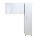 Ver imagem 2 de Lavanderia Modulada 1 Armário Multiuso e Armário Aéreo Jundiaí