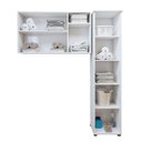 Ver imagem 4 de Lavanderia Modulada 1 Armário Multiuso e Armário Aéreo Jundiaí