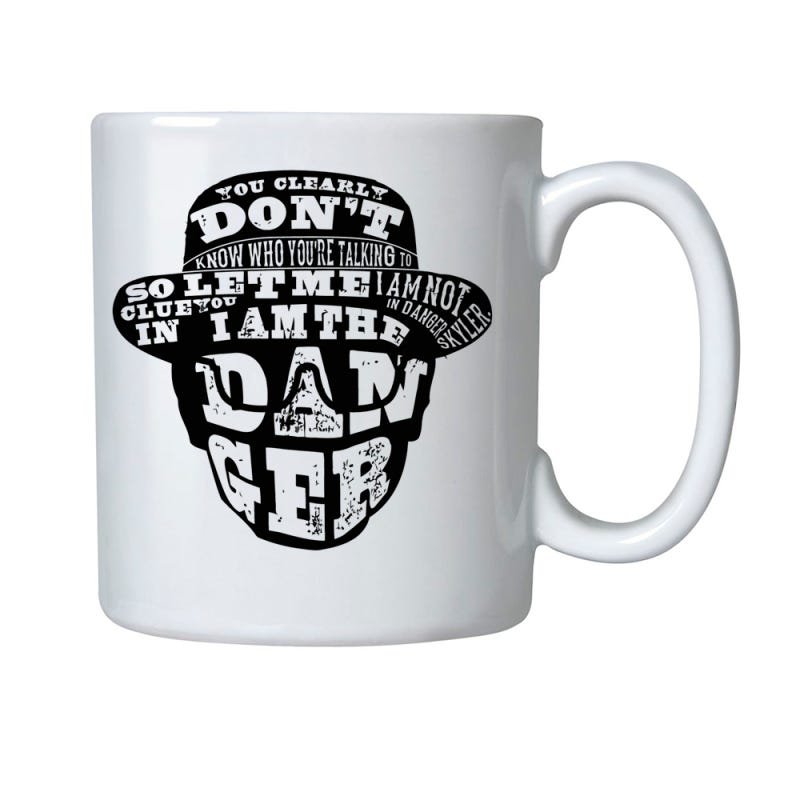 Caneca de Porcelana Breaking Bad Walter White Rosto - 1