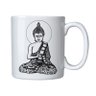 Caneca de Porcelana Buda Meditando Esoterico - 1