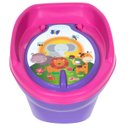 Ver imagem 2 de Troninho Bichinho Clássico Cor: Lilas/rosa Bebe
