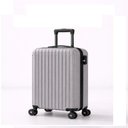 Ver imagem 1 de Mala Viagem Rigida Abs Bordo Pequena Giro 360 Mao Padrao Cinza
