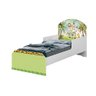 Cama Infantil Quarto Menina Menino Adesivado 100% Mdf Safari Ad - 1
