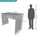 Ver imagem 5 de Mesa para Escritório 100cmx60cm