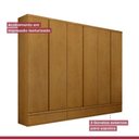 Ver imagem 5 de Guarda Roupa Casal 6 Portas 9 Gavetas 100% MDF - Urbano - Josandro Móveis