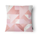 Ver imagem 2 de Kit 3 Capas de Almofada 43x43cm Geométrica Tecido Veludo 100% Poliéster