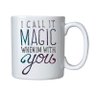 Caneca de Porcelana I Call It Magic Whenim With You ColdPlay - 1