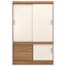 Guarda Roupa Solteiro 03 Portas 22520 Amendola Off White Flex Demobile - 1