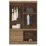 Guarda Roupa Solteiro 03 Portas 22520 Amendola Off White Flex Demobile - 5