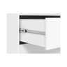 Guarda Roupa Casal Mustang 100% Mdf 3 Portas Correr Branco - 2