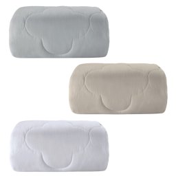 Edredom King Toque de Algodão Ultraessence Hedrons:bege Antílope - 4