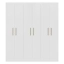 Ver imagem 5 de Guarda Roupa Casal Ipê 6 Portas Branco Fosco - Kits Paraná
