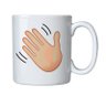 Caneca de Porcelana Emoji Dando Tchau - 1