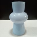 Ver imagem 4 de Vaso Decorativo de Vidro Azul 20x12x12cm Enfeite Sala Mesa Estante Aparador