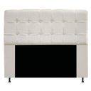 Ver imagem 1 de Cabeceira Estofada Mel 140 Cm Casal Suede Bege
