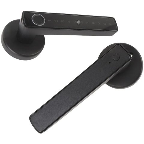 Fechadura Eletronica Digital Maçaneta Porta Inteligente Bluetooth Celular App Biometria Senha Chave 