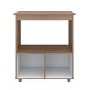 Ver imagem 2 de Balcão Multiuso para Cozinha Angela 2 Portas Savana Preto Moblis