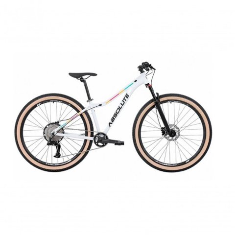 Bicicleta Feminina Aro 29 Absolute Mia 3 12v Garfo com Trava 11-50 Branco 16.5