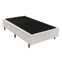 Ver imagem 1 de Cama Box Base Solteiro Universal Bordado White (88x188x25) - Polar