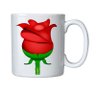 Caneca de Porcelana Rosa Emoji - 1