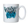 Caneca de Porcelana Work Is Play - 1