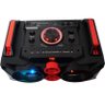 Caixa Som Amplificada Bluetooth 150W Rms Mp3 Fm USB SD Aux LED Bivolt Amvox Aca 768 Preta - 4