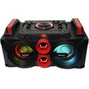 Ver imagem 2 de Caixa Som Amplificada Bluetooth 150W Rms Mp3 Fm USB SD Aux LED Bivolt Amvox Aca 768 Preta