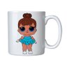 Caneca de Porcelana Boneca LOL Bailarina Morena - 1