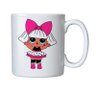 Caneca de Porcelana Boneca LOL Cabelo Branco - 1