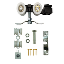 Ver imagem 6 de Kit p/ Porta Correr Trilho Alumínio 35x35 3,50m Branco - RDA-4 - KT-740.35