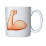 Caneca de Porcelana Emoji Musculo - 1