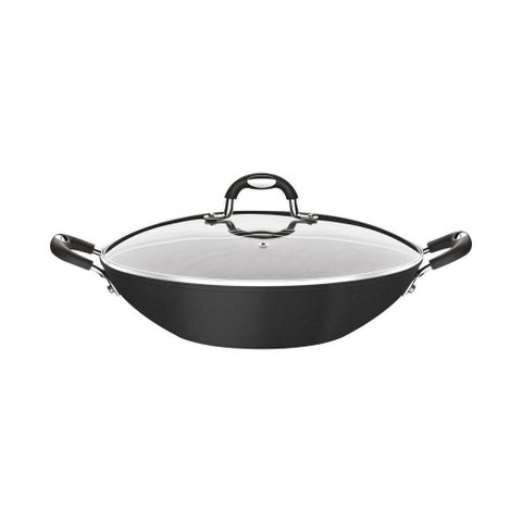 Wok Tramontina Mônaco Induction em Alumínio com Revestimento Interno e Externo Antiaderente