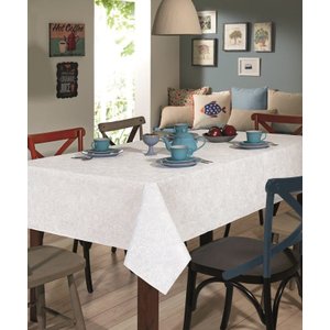 Toalha de Mesa Retangular 6 Lugares Clean Athenas Edite