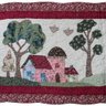 Tapete Patchwork Cozinha Quarto Paisagem do Campo 100% Algodão 2,40m X 41cm - 1