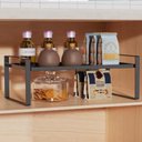 Ver imagem 2 de Estante Organizadora Multiuso de Metal com 3 Níveis Prateleira Compacta para Cozinha, Banheiro e
