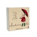 Ver imagem 3 de Quadro Box Tu Menina em Mdf Amanha Te Conto Um Segredo 12x12