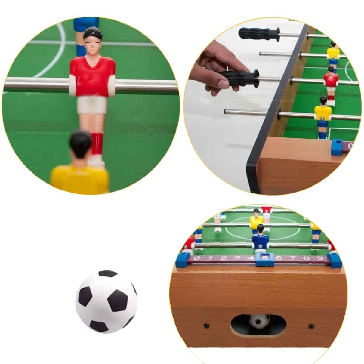 Jogo de Mesa Infantil - 3 em 1 - Sports Game - Braskit