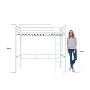 Ver imagem 4 de Beliche Suspenso de Ferro Casal Nick:branco