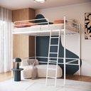 Ver imagem 1 de Beliche Suspenso de Ferro Casal Nick:branco