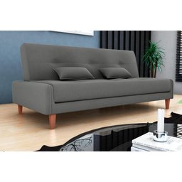 Sofá Cama 3 Lugares 1,90 Mts Blanca Matrix - 2
