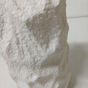 Ver mais imagens de Vaso Decorativo de Cerâmica Branco 38x18x18cm Enfeite Sala Mesa Estante Aparador