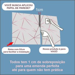 Papel de Parede Adesivo Desenho Panda com Fundo Rosa 3m - 8
