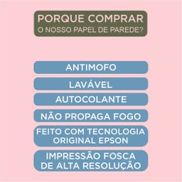 Papel de Parede Adesivo Desenho Panda com Fundo Rosa 3m - 6
