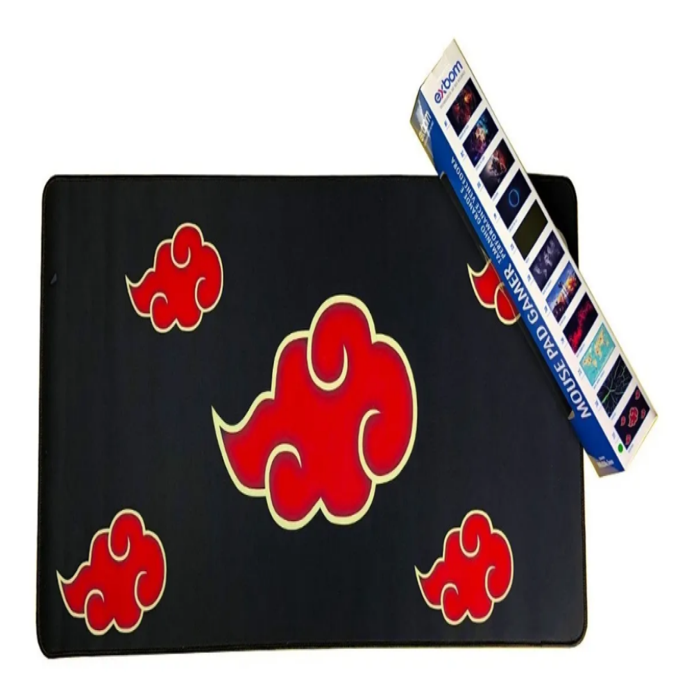 MOUSE PAD GAMER SPEED GRANDE 70x35CM - NARUTO AKATSUKI - 2