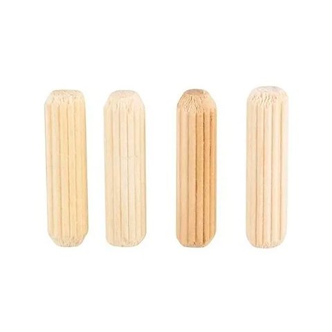 Kit C/ 500 Pf Rastex Hettich Du 259 6,3 X 8,5 Mm R.Sob Zb + 500 Cavilhas De Madeira 8 X