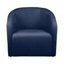 Ver imagem 2 de Poltrona Decorativa Lara Veludo Azul Marinho - Belliv Decor