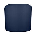 Ver imagem 4 de Poltrona Decorativa Lara Veludo Azul Marinho - Belliv Decor
