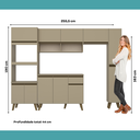 Ver mais imagens de Armário de Cozinha Completa Atlanta Plus Amêndoa