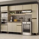 Ver imagem 1 de Armário de Cozinha Completa Atlanta Plus Amêndoa